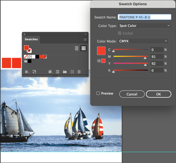 Spot Color Photo Example Process Color to Spot Color | Graphic Design Thoughts